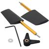 Heyiarbeit RC Boat Rudder with L Shape Servo Arm 52mm, Rudder Pad Thickness 7.6mm FXB-QJFXD 1 Set view 1