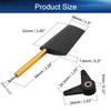 Heyiarbeit RC Boat Rudder with L Shape Servo Arm 52mm, Rudder Pad Thickness 7.6mm FXB-QJFXD 1 Set view 2