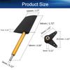 Heyiarbeit RC Boat Rudder with L Shape Servo Arm 44mm, Rudder Pad Thickness 7mm FXB-QJFXD 1 Set view 2