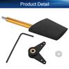 Heyiarbeit RC Boat Rudder with L Shape Servo Arm 44mm, Rudder Pad Thickness 7mm FXB-QJFXD 1 Set view 4