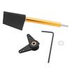 Heyiarbeit RC Boat Rudder with L Shape Servo Arm 28mm, Rudder Pad Thickness 4.4mm FXB-QJFXD 1 Set view 1