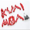 GTBRacing CNC Aluminum Front Bulk Head Set for 1/5 RC Car HPI KM Rovan Baja 5B 5T SS 5SC Upgrade Parts (Red) view 1