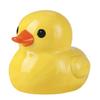 123Arts Yellow Resin Duck Piggy Bank Money Bank Coin Bank Ornament view 1