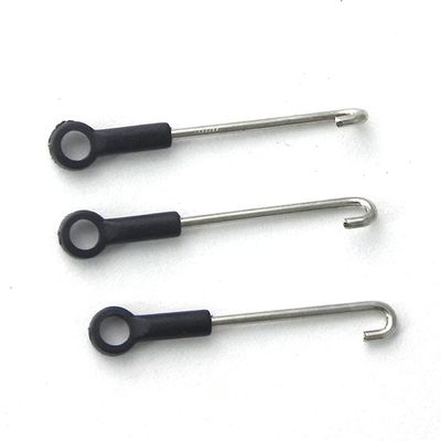 TSPFJX Wltoys XK K124 EC145 RC Helicopter Spare Parts Connect Buckle 3PCS