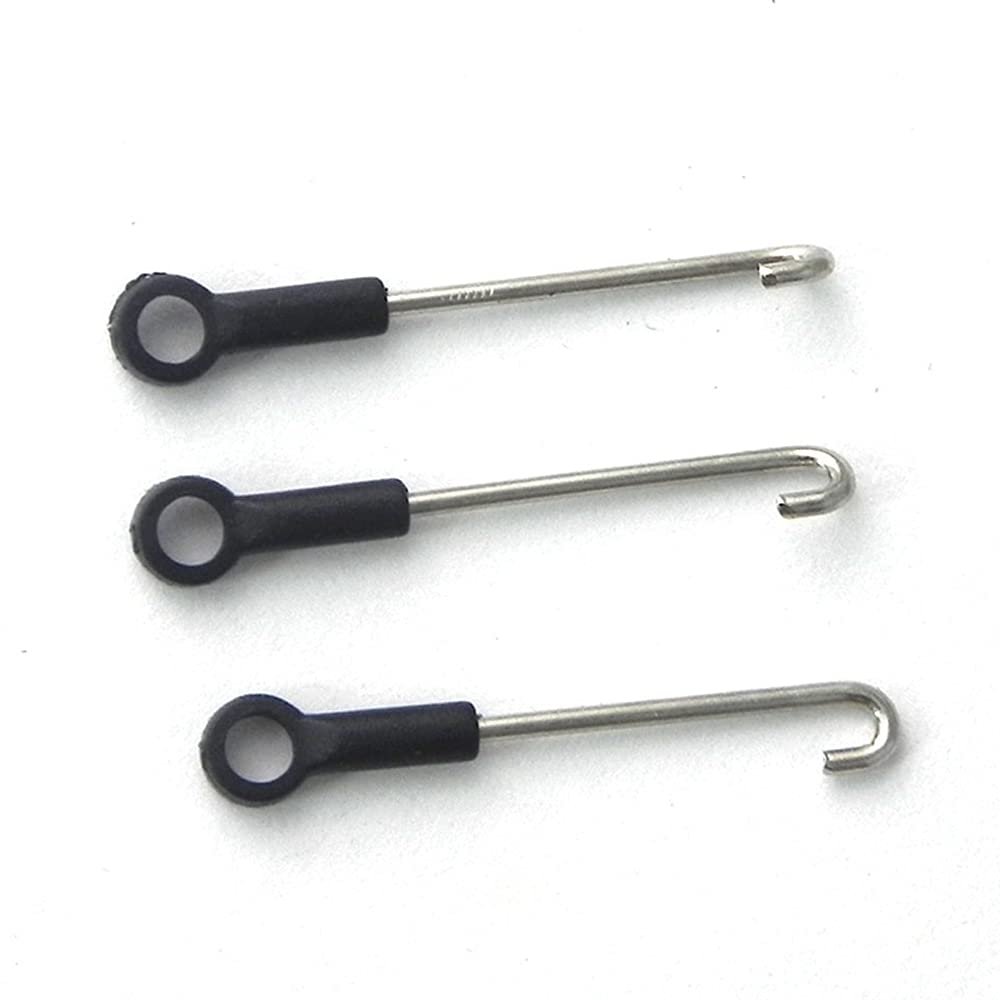 TSPFJX Wltoys XK K124 EC145 RC Helicopter Spare Parts Connect Buckle 3PCS