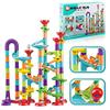 shengqing Marble Run Building Blocks STEM Toy,113 pcs Marble Maze Track Race Game Construction Buliding Blocks Toys, Kids Boys Girls 3 4 5 6 7 8 9 Year Old Birthday Present Preshool Gift-A4 view 1