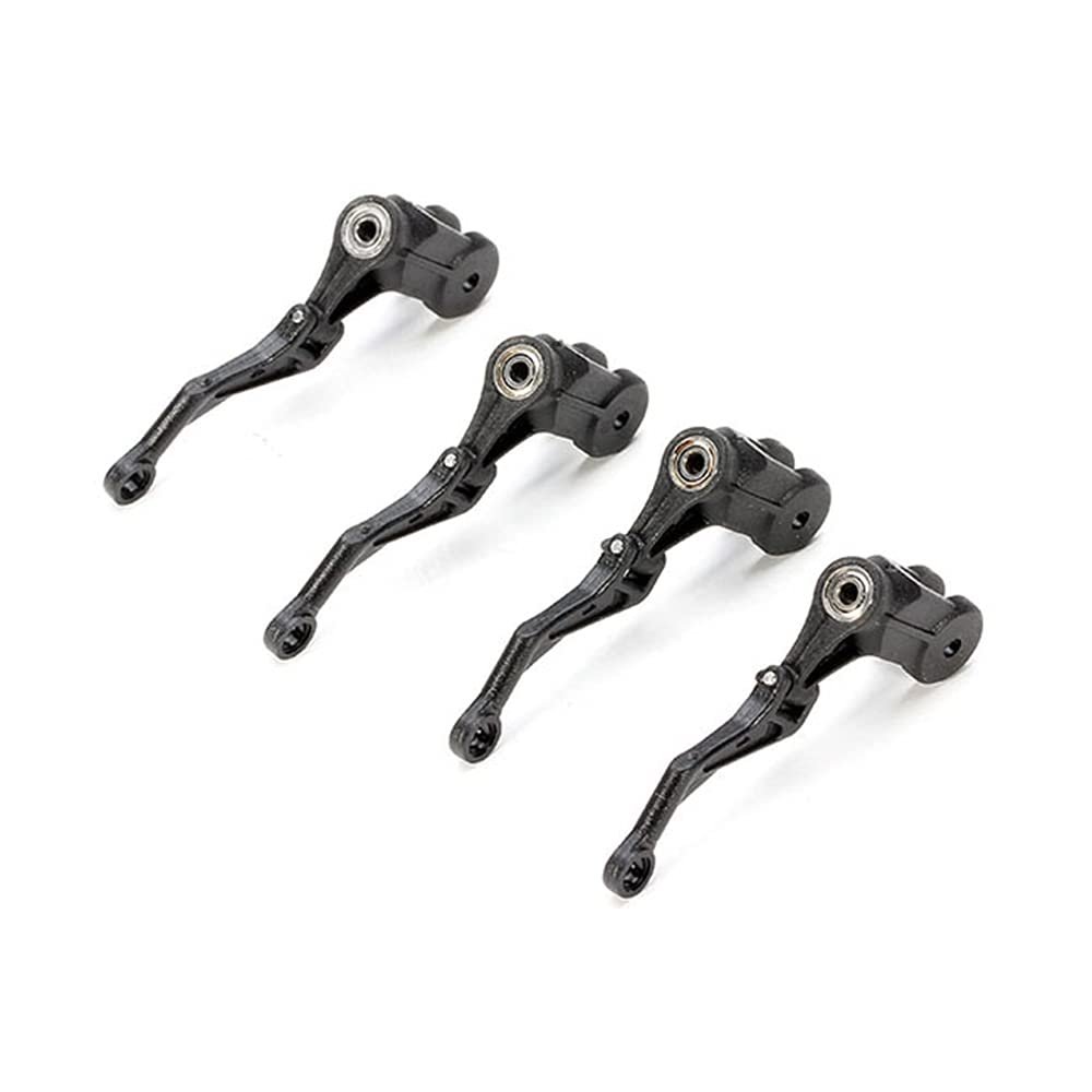 TSPFJX Wltoys XK K124 EC145 RC Helicopter Spare Parts Rotor Clip Set with Bearing 4PCS