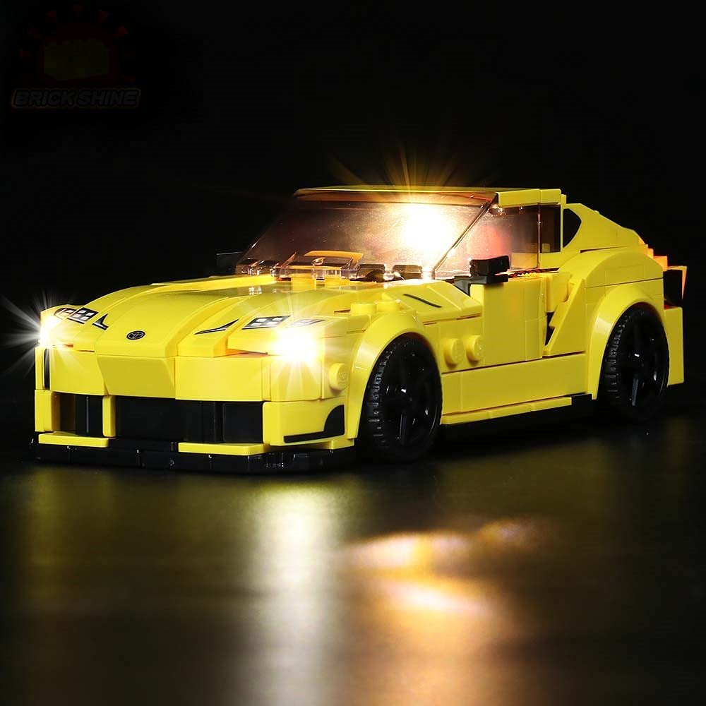 Brick Shine Light Kit for Toyota GR Supra 76901 (Model Set is not Included) (Classic)