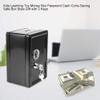 Money Box, Kids Learning Toy Money Box Cash Box With Money Tray And Lock Password Cash Coins Saving Safe Box Style Gift with 2 Keys(Black) view 2