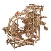 UGEARS Wooden Marble Run Stepped Hoist - Mechanical 3D Wooden Puzzles for Adults Kit, Fun DIY Model Kit Crafts for Adults - Unique Gift 3D Puzzle for Adult Marble Game for Hobby Enthusiasts - 355 Pcs view 1