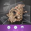 UGEARS Wooden Marble Run Stepped Hoist - Mechanical 3D Wooden Puzzles for Adults Kit, Fun DIY Model Kit Crafts for Adults - Unique Gift 3D Puzzle for Adult Marble Game for Hobby Enthusiasts - 355 Pcs view 2