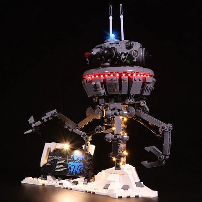 Brick Shine Light Kit for Imperial Probe Droid 75306 (Model Set is not Included) (Classic)