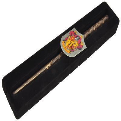 Ciao 20196 Hermione Granger's Wand (30cm) with Gryffindor Crest in Gift Box, Girls, Brown