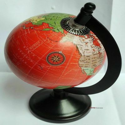 Samyati Nautical Vintage Decorative Desktop Antique Globe Political World Globe Gift Map
