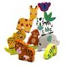 Orange Tree Toys: Stacking Jungle Animals - Wooden Animal Shaped Blocks, Stack & Play, Developmental Toy, FSC Certified, Toddlers & Kids Ages 1+ view 4