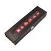 Heavy Metal Red and White RPG Dice Set for Dungeons & Dragons view 2