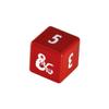 Heavy Metal Red and White D6 Dice Set for Dungeons & Dragons - Great for RPG, DND, MTG as Gamer Dice or Board Gaming Dice view 4