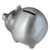 HXSCOO Metal Piggy Bank Child to Cherish Pig Money Coin Box Kids Gift view 2