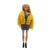 Doll Clothes, 5 Sets Outfits Houndstooth Coat Pants Windbreaker Hat for 11.5 inch Dolls Accessories Random Style view 3