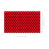 3pcs Ladybug Tablecover Ladybug Party Tablecloth Pack Red & Black Polka Dots Tablecloth 54 x 87 Inch Rectangle Plastic Tablecloths for Ladybugs Party Western Themed Birthday Decoratio view 3