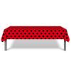 3pcs Ladybug Tablecover Ladybug Party Tablecloth Pack Red & Black Polka Dots Tablecloth 54 x 87 Inch Rectangle Plastic Tablecloths for Ladybugs Party Western Themed Birthday Decoratio view 4