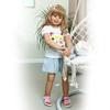 KOKOMANDY 39 Inch Realistic Toddler Reborn Doll Huge Size Reborn Baby Dolls Full Body Hard Vinyl Looks Real Life Beautifull Blonde Hair Collectble Doll Standing Girl for Adults view 3