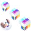 YOKIOU RGB Cube Prism, 15/18/20mm Dispersion Prism Optical Glass X-Cube for Physics Teach view 1