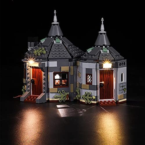 Brick Shine Light Kit for Hagrid's Hut: Buckbeak's Rescue 75947 (Model Set is not Included) (Classic)