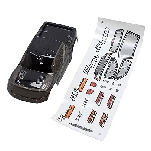 HBX Part 38B01 Truck Body +Decals Gray & Black for Haiboxing 1/24 Scale RC Truck 2138