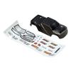 HBX Part 38B01 Truck Body +Decals Gray & Black for Haiboxing 1/24 Scale RC Truck 2138 view 4