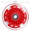 Gladeer 90mm Wiggle Car Polyurethane Replacement Wheels Set Upgrades for PlasmaCar Ride-on Toys Wiggle Car Replacement Wheels, 4-Pack (Red) view 3