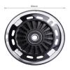 Gladeer 90mm Wiggle Car Polyurethane Replacement Wheels Set for Upgrades for PlasmaCar Ride-on Toys Wiggle Car Replacement Wheels, 4-Pack (Black) view 3