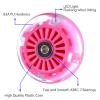 Gladeer 90mm Wiggle Car Polyurethane Replacement Wheels Set Upgrades for PlasmaCar Ride-on Toys Wiggle Car Replacement Wheels, 4-Pack (Pink) view 2