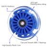 Gladeer 90mm Wiggle Car Polyurethane Replacement Wheels Set Upgrades for PlasmaCar Ride-on Toys Wiggle Car Replacement Wheels, 4-Pack (Blue) view 2