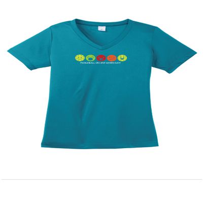 Pickleball Emotions Ladies Performance T-Shirt