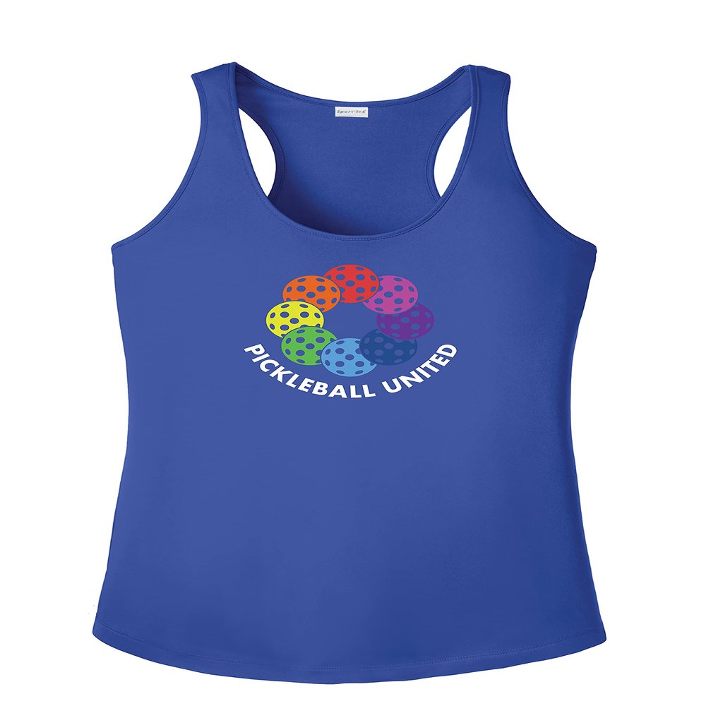 Pickleball United Ladies Racerback T-Shirt