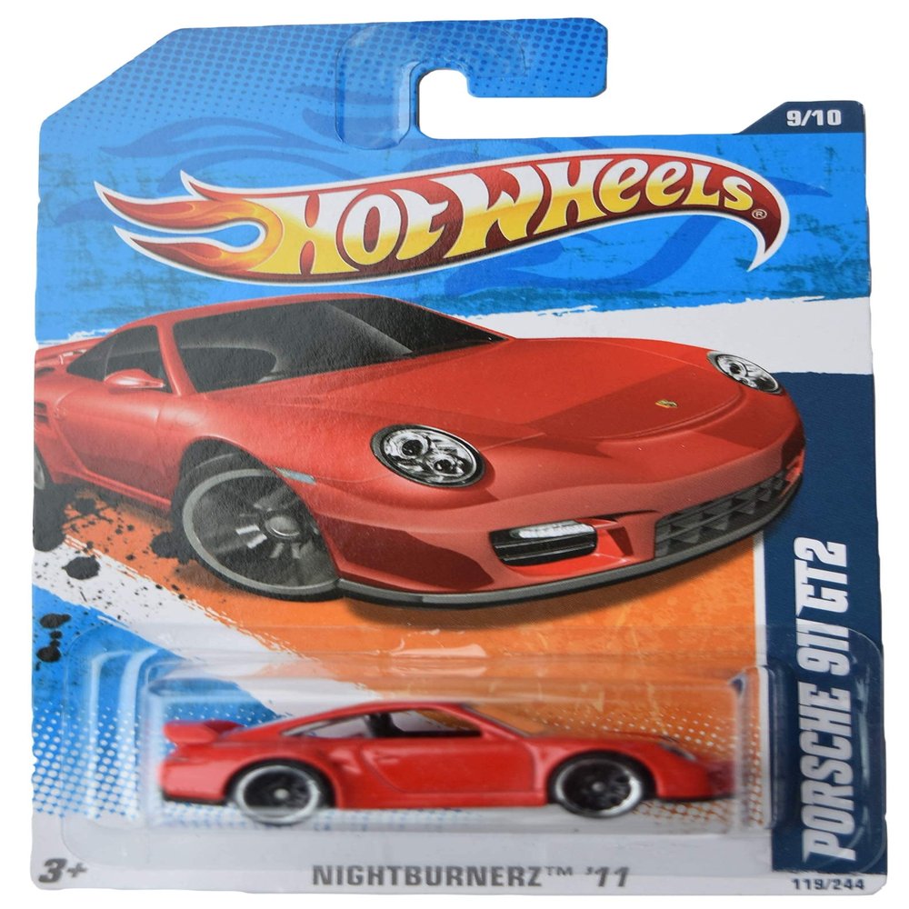 Hot Wheels Nightburnerz '11 Porsche 911 GT2 Diecast Car