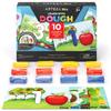 Arteza Kids Play Dough, Number Learning Dough Clay Kit, 12 Pieces, 0.8 oz, Red, Yellow, and Blue, 10 Numeric Cards, Art Supplies for Kids view 1