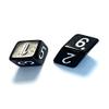 Slant Dice Pair Black view 1