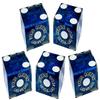 Cyber-Deals Craps Starter Kit Sets, Featuring Authentic Las Vegas Casino Table-Played Dice with Clear Acrylic Dice Boat (Four Queens (Blue Polished)) view 2