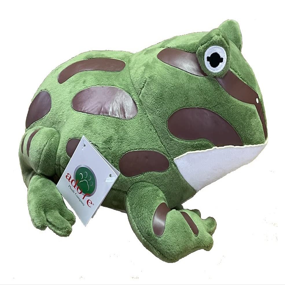 Adore 12" Lumpy The Pacman Frog Stuffed Animal Plush Toy