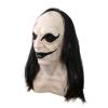 Horror Smile Clown Mask, Freak Clown Mask with Hair, Halloween Killer Masks Joker Costume for Party,Clown Role-Playing Props view 2