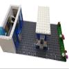 Building Bricks Toys City Town Village MOC Gas Station with Convenience Store 4 Fuel Gas Pumps Compatible with All Brands view 3