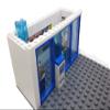 Building Bricks Toys City Town Village MOC Gas Station with Convenience Store 4 Fuel Gas Pumps Compatible with All Brands view 4