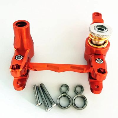 Aluminum Steering Assembly Orange for Traxxas 1/10 Maxx Maxx Slash 8946