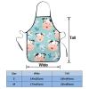 Personalized Little Helper Apron for Children | Kids, Cooking Baking Crafting Art Gardening, Boys and Girls, Machine Washable,Teal Suitable for 6-10 Years view 2