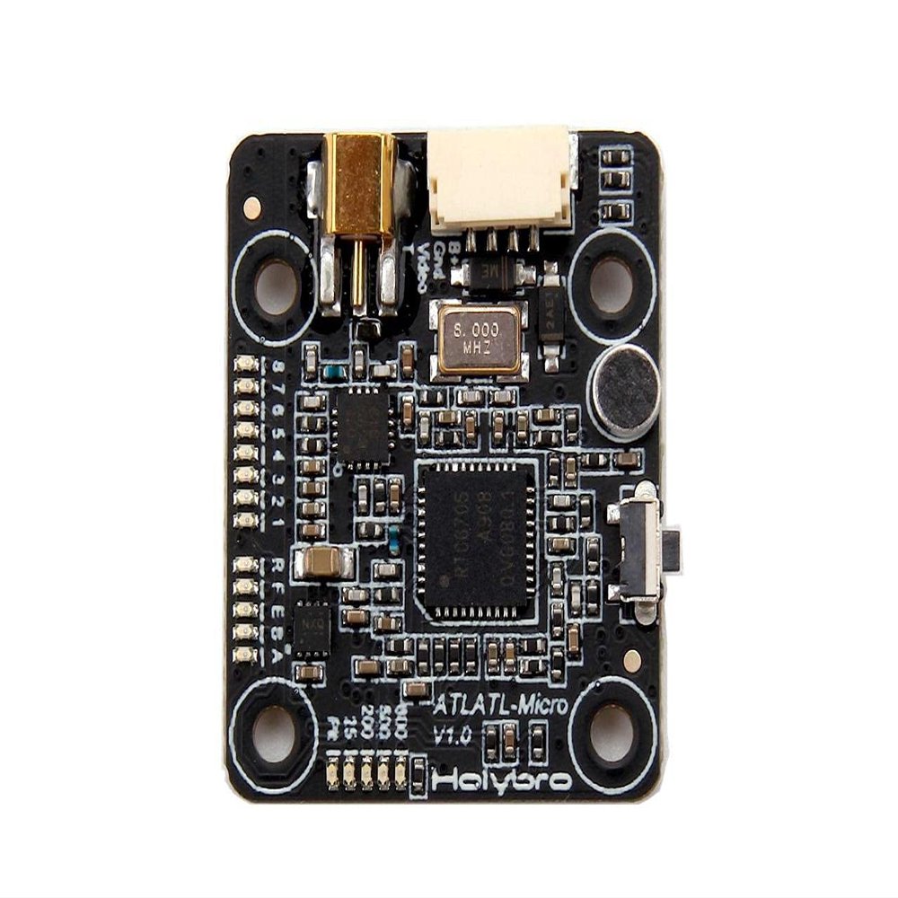 Leslied Atlatl HV Micro V1.0 5.8G 40CH 25/200/500/800mW Switchable VTX FPV Transmitter for RC Drone RP-SMA Male