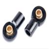 DAPENGNIAO 2pcs 1/5 rc car Gas Metal Shock Absorption Rod Ball Joint bucklel for LOSI 5IVE-T Rovan Lost Part Accessories (Color : Black) view 2