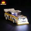 Brick Shine Light Kit for Speed Champions 1985 Audi Sport Quattro S1 76897 (Model Set is not Included) (Classic) view 3