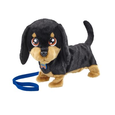 Animagic Waggles Interactive Soft Toy for Ages 2+ Dachshund Dog Walking, Barking and Towing its Tail Your New Animal Friend Who Accompanies You Anywhere